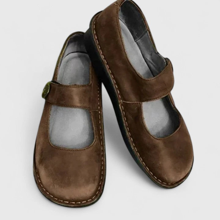 Cordiana | Damen grüne Mary Jane Ballerinas - Grün - Bild 2