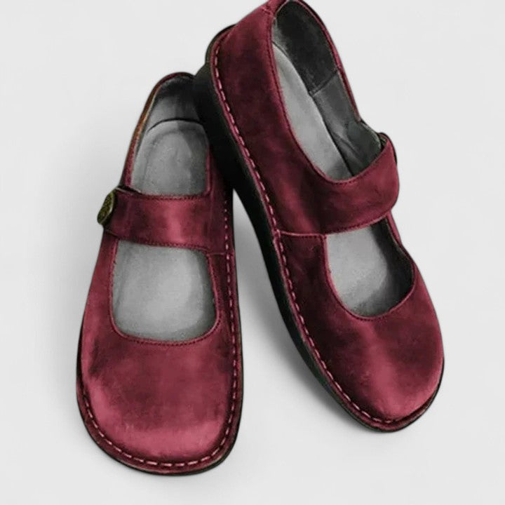 Cordiana | Damen grüne Mary Jane Ballerinas - Grün - Bild 3