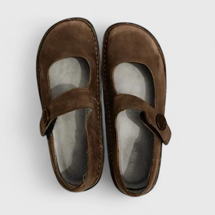 Cordiana | Damen grüne Mary Jane Ballerinas - Grün - Bild 6