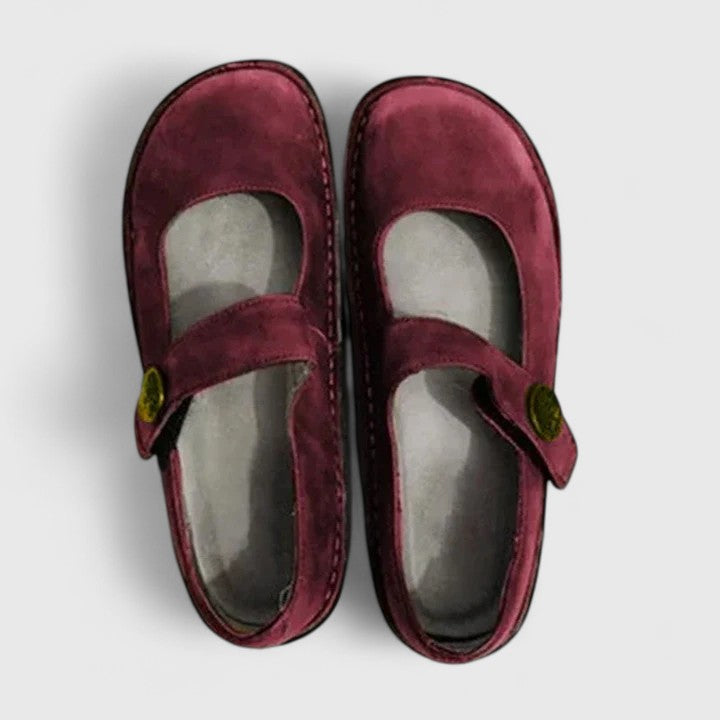Cordiana | Damen grüne Mary Jane Ballerinas - Grün - Bild 7
