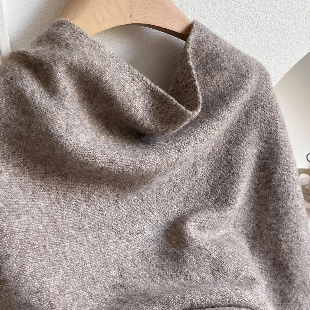 Emilia | Damen Wickelschal - Weiß - Bild 12