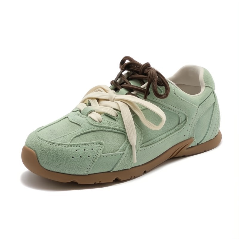 Francine | Damen Sneaker mit doppelter Schnürung in Braun - Braun - Bild 3