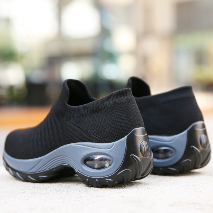 Guinevere | Damen Slipper mit Fußgewölbeunterstützung - Schwarz - Bild 14