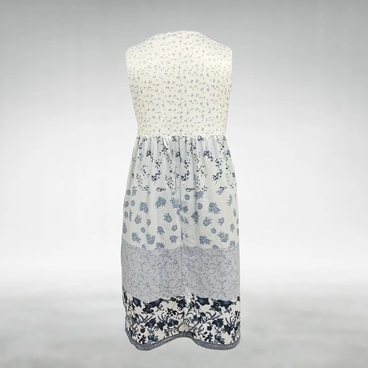 Guinevere | Damen Boho ärmelloses Maxikleid mit Blumenmuster - Floral - Bild 5
