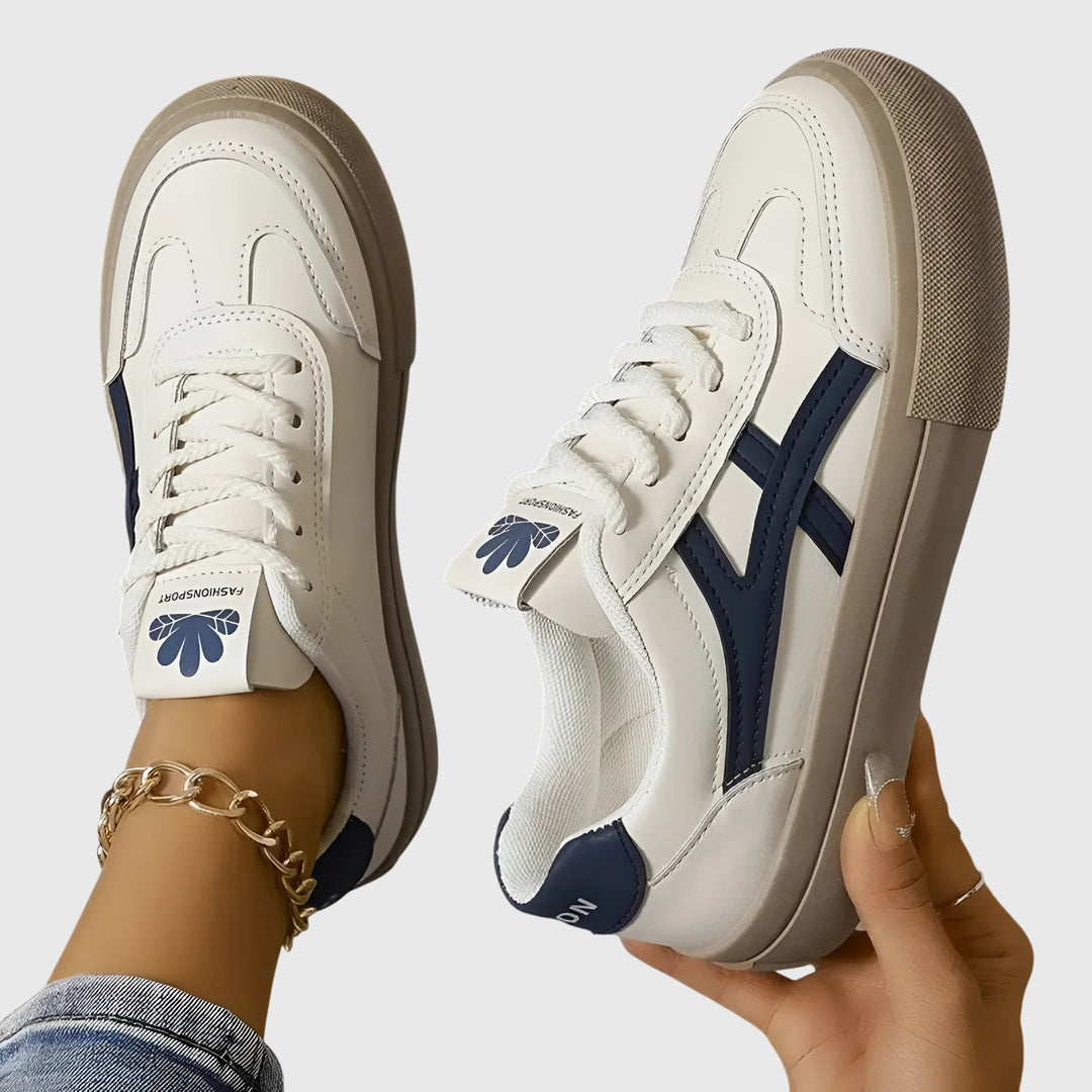 Guinevere | Women's Supportive Orthopedic Sneakers - White - Image 1