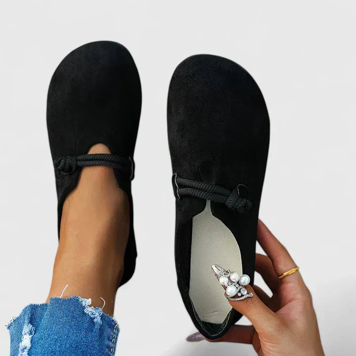 Hermione | Damen Komfort-Slipper - Beige - Bild 2