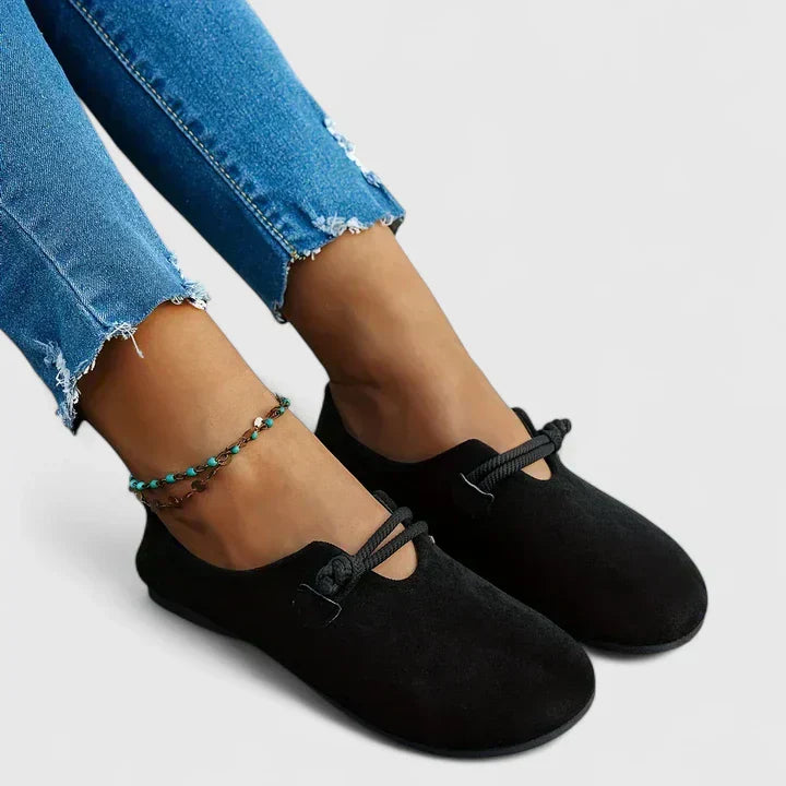 Hermione | Damen Komfort-Loafer - Beige - Bild 6