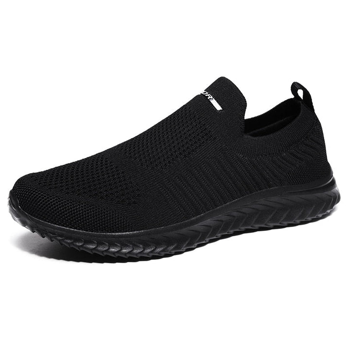 Junora | Damen Schwarze Slip-On-Sneaker - Schwarz - Bild 2