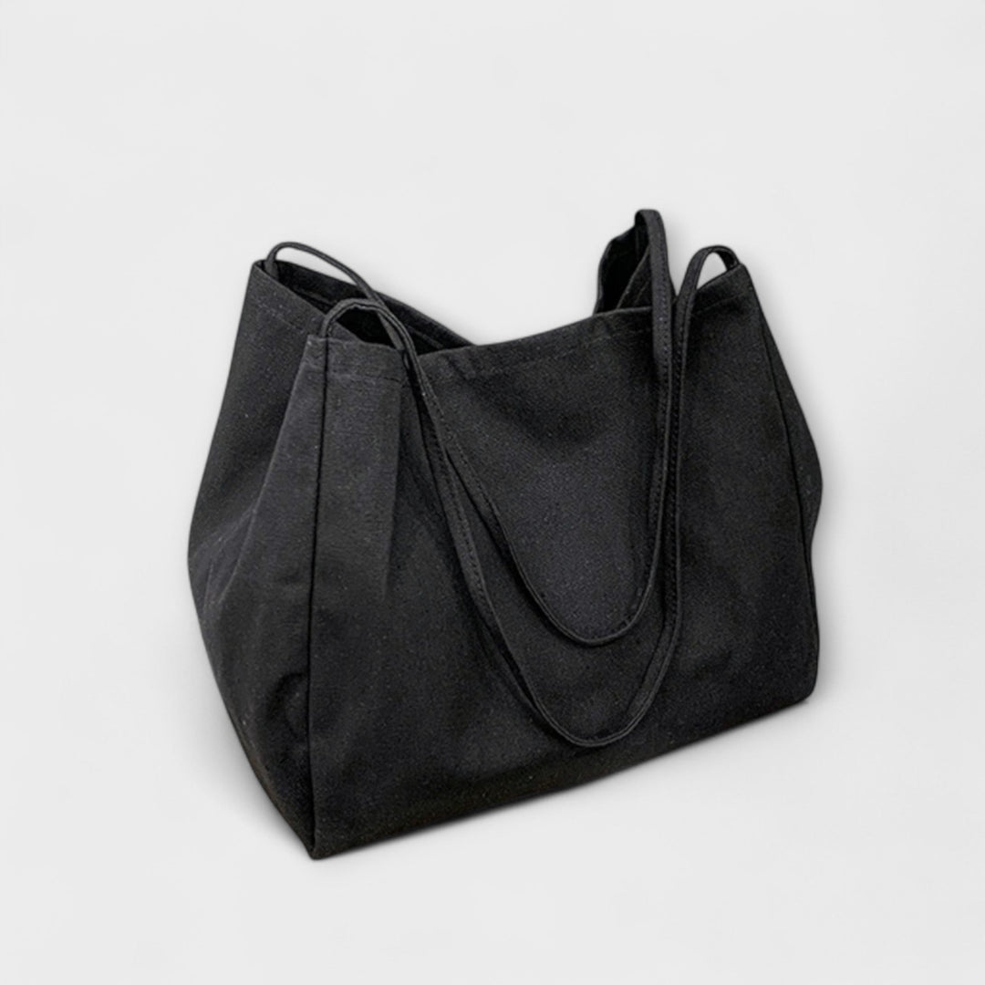 Rosanna | Women's Large Shoulder Tote Bag - Black - Image 1