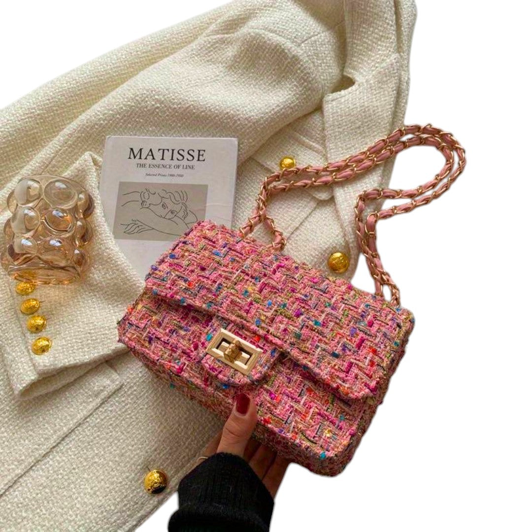 Seraphita | Women's Quilted Chain Shoulder Bag - Image 1