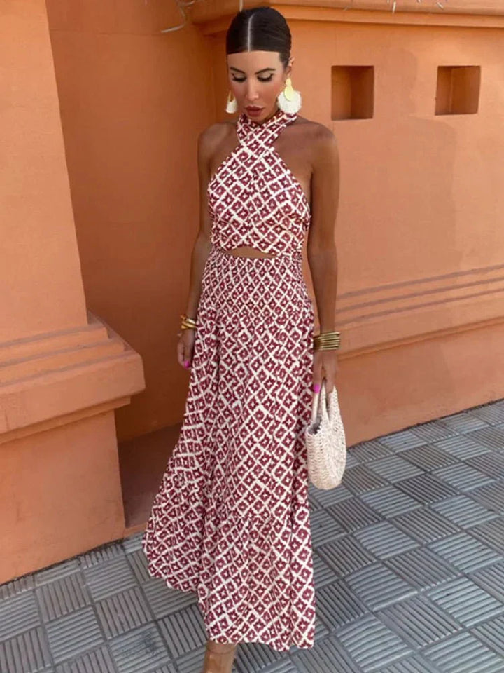 Valencia | Maxikleid für Damen mit Neckholder - Bild 1